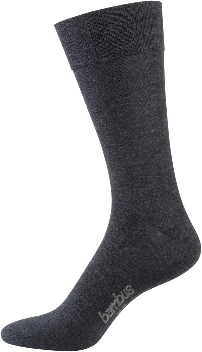 Nur Der Men's Socks, Grey (Anthrazitmelange), 9/11 (Manufacturer size: 43-46)