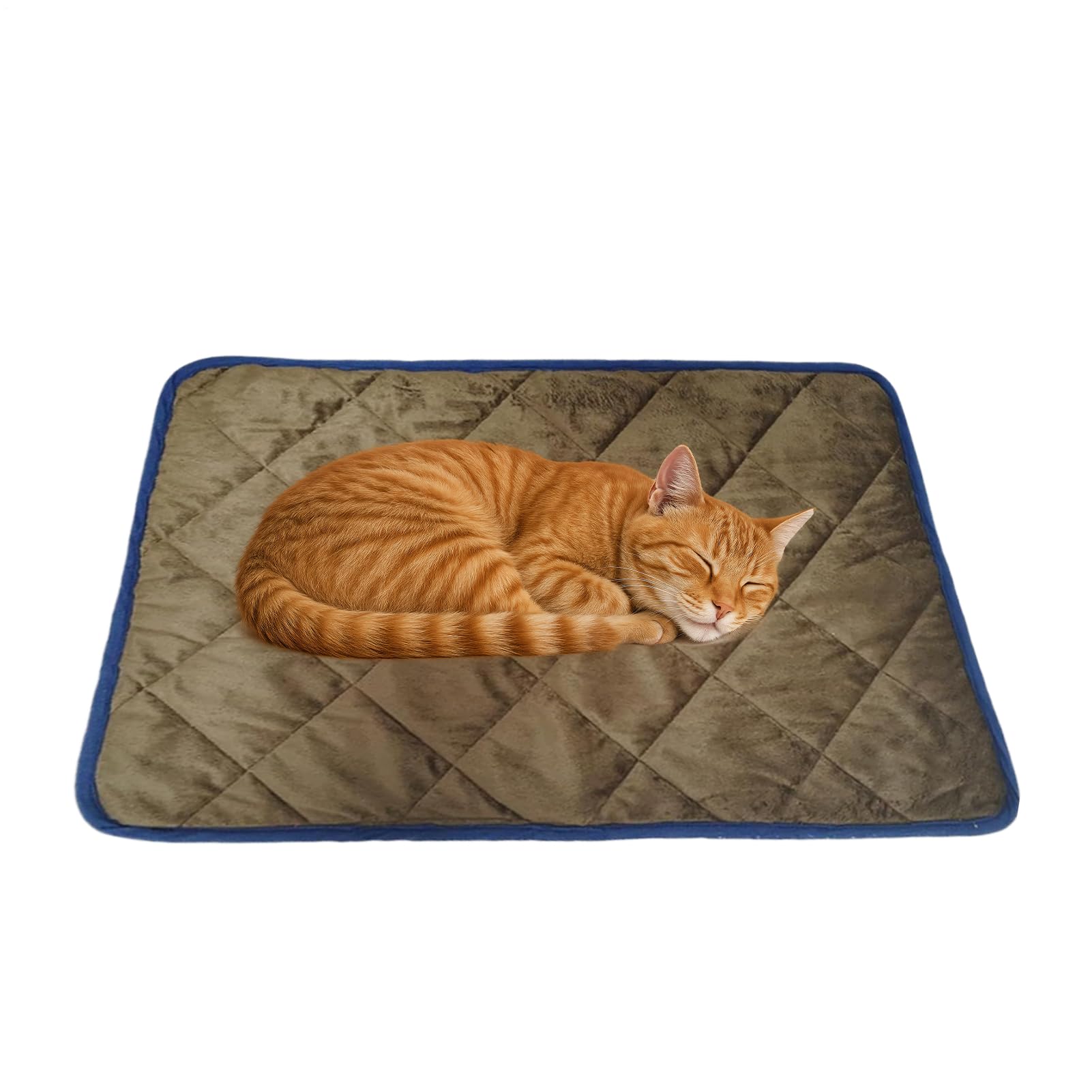 Matelas pour animal de compagnie avec coussin chauffant isolé et base réfléchissante