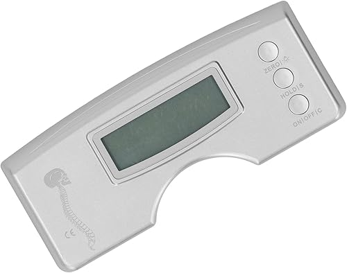 Miniatura 8 de Escoliómetro digital, tamaño compacto portátil fácil operación escoliosis medidor ABS vivienda 0 a 30 grados con bolsa de almacenamiento para