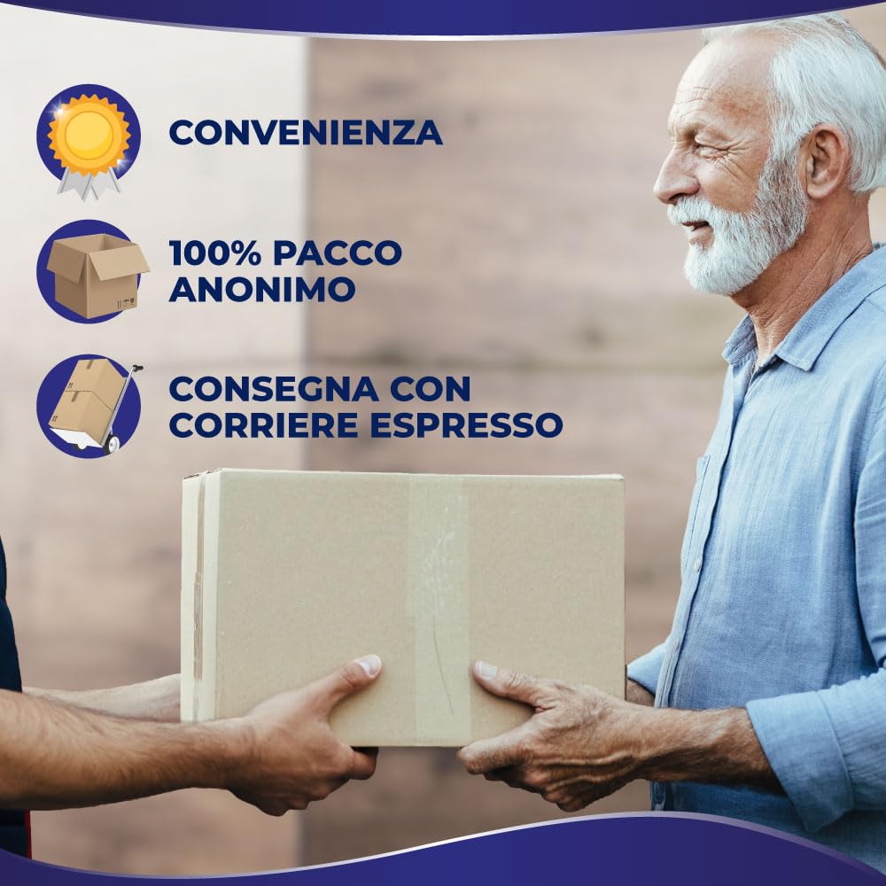 Lines Specialist Assorbenti Maschili Medium Livello 2, Anatomici e con Nucleo Controlla Odori, Protezione e Discrezione, 8 Confezioni da 14 Unità