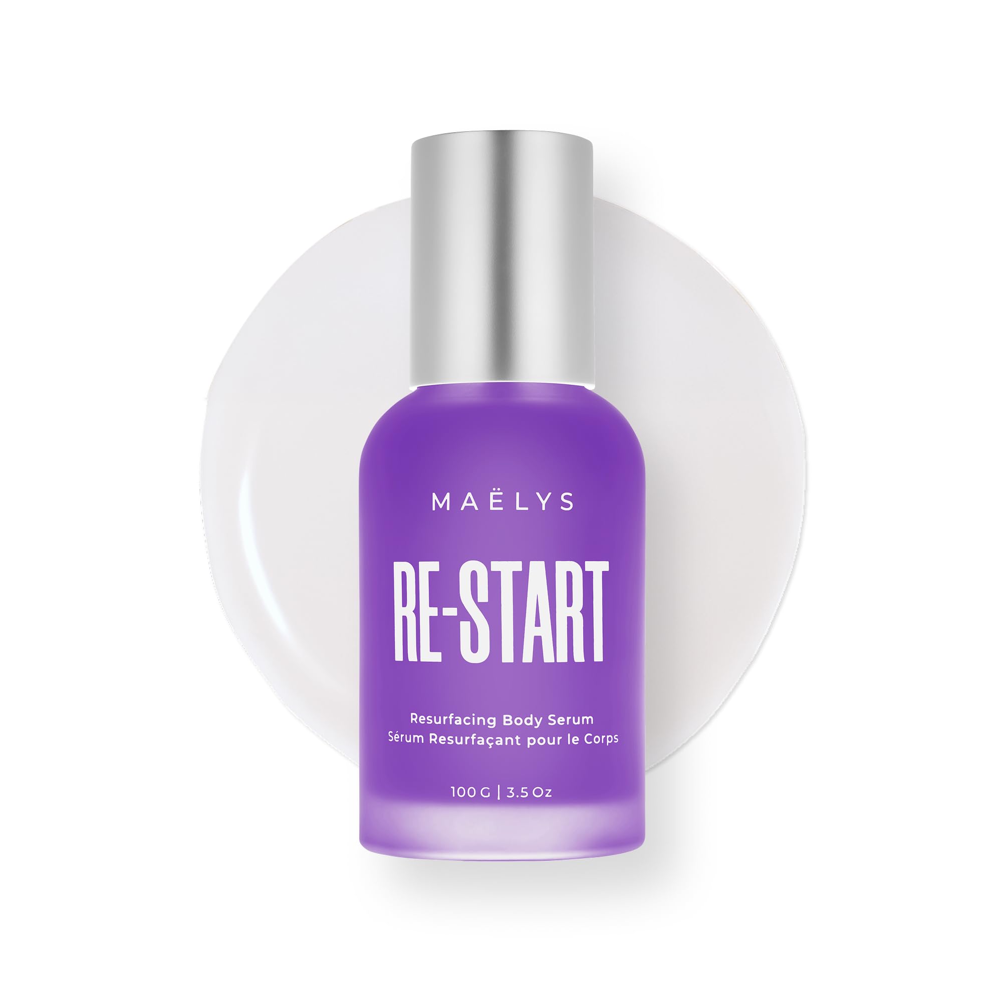 RE-START Resurfacing Body Serum - AHA Exfoliating Treatment with Hyaluronic Fusion, Glycolic Acid, and Niacinamide for Bumpy Skin and Uneven Texture (3.5 Fl Oz)