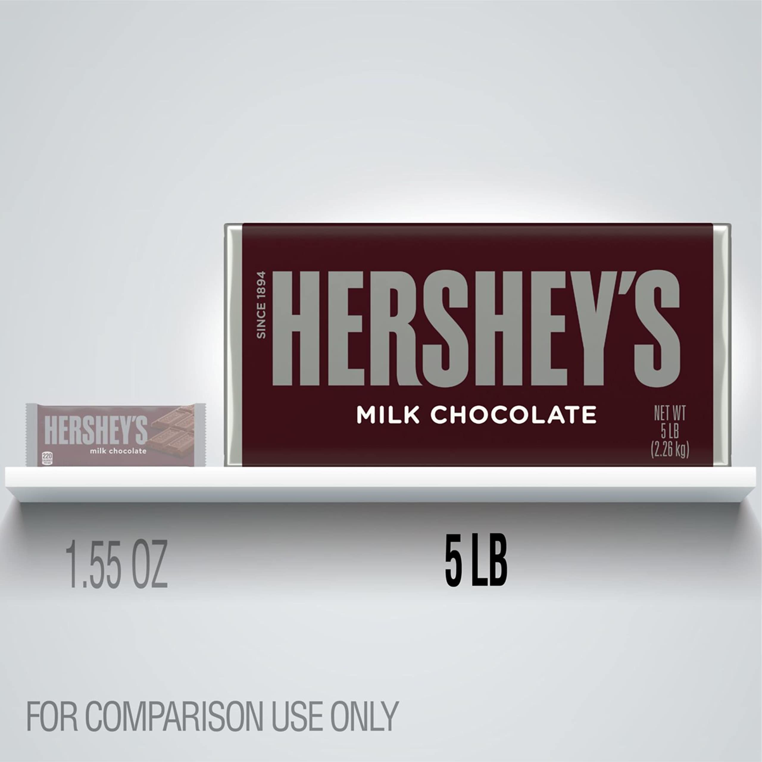 Hershey's 5 Pound Chocolate Bar 5lb bar Buy Online in United Arab