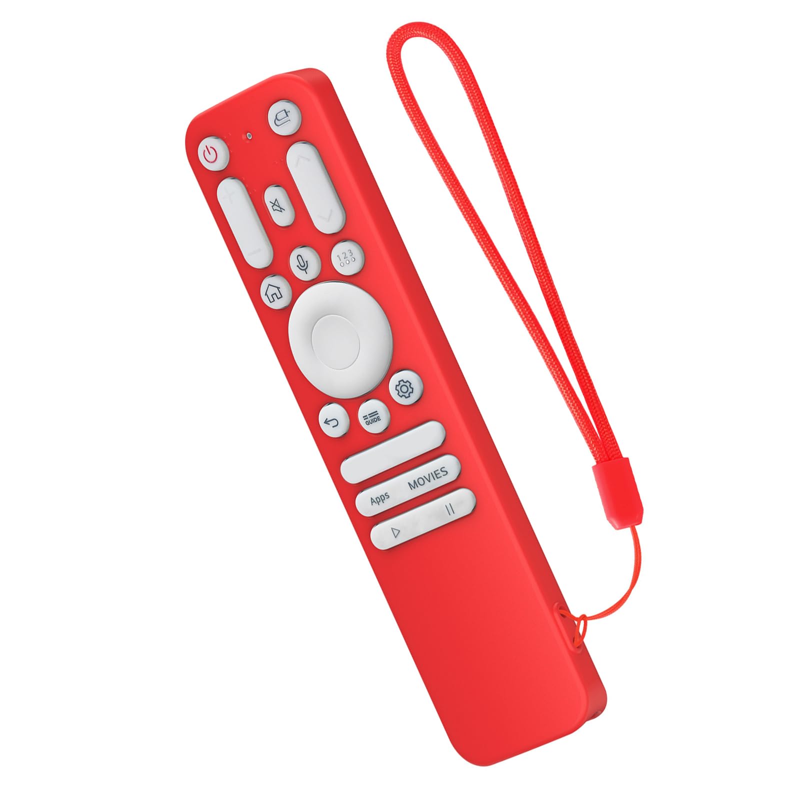 YROHGKPN Bright Silicone Remote Guard Flexible Protective Layer Shock Absorption Compatible for AKB76044412 Models Covers Intelligent Tvs Remote Silicone Case