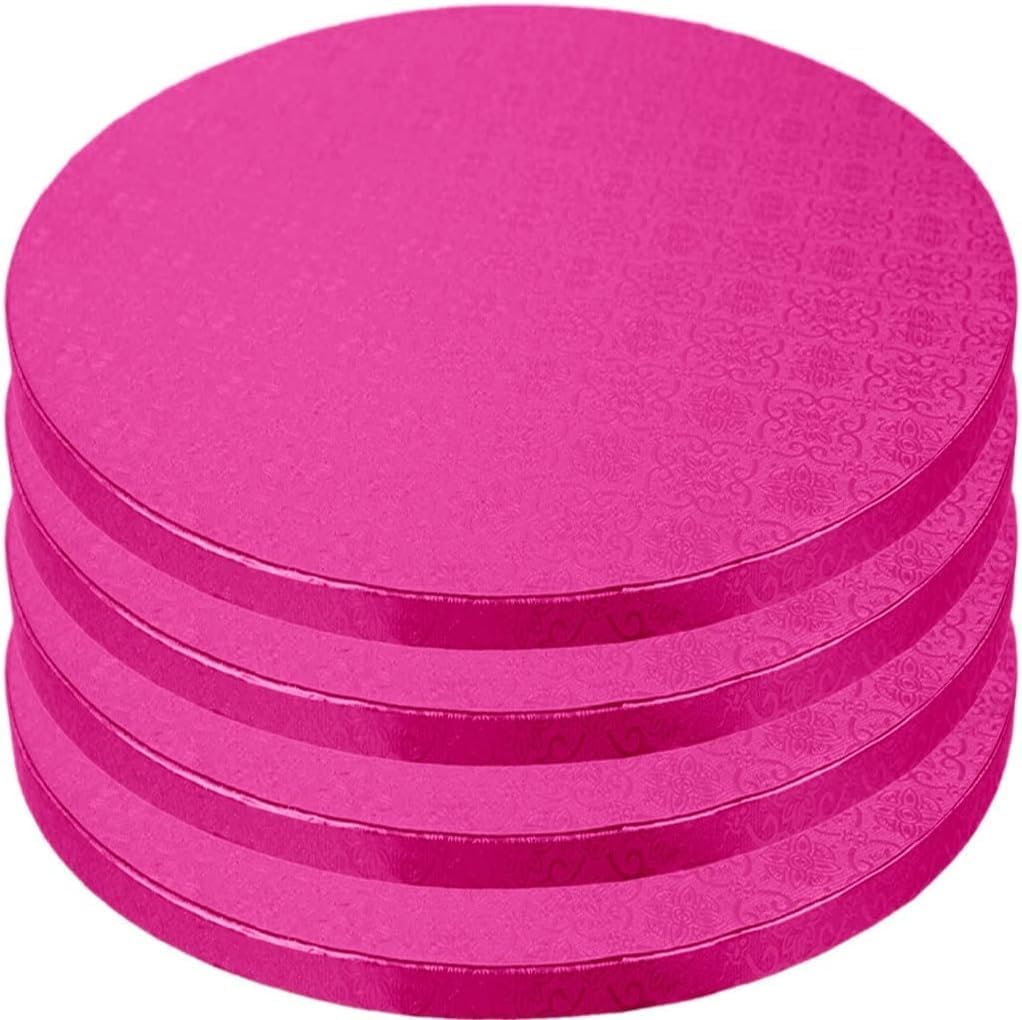 Bekoetoz 40 Pack Cake Boards Round 10 Inch Disposable Cake