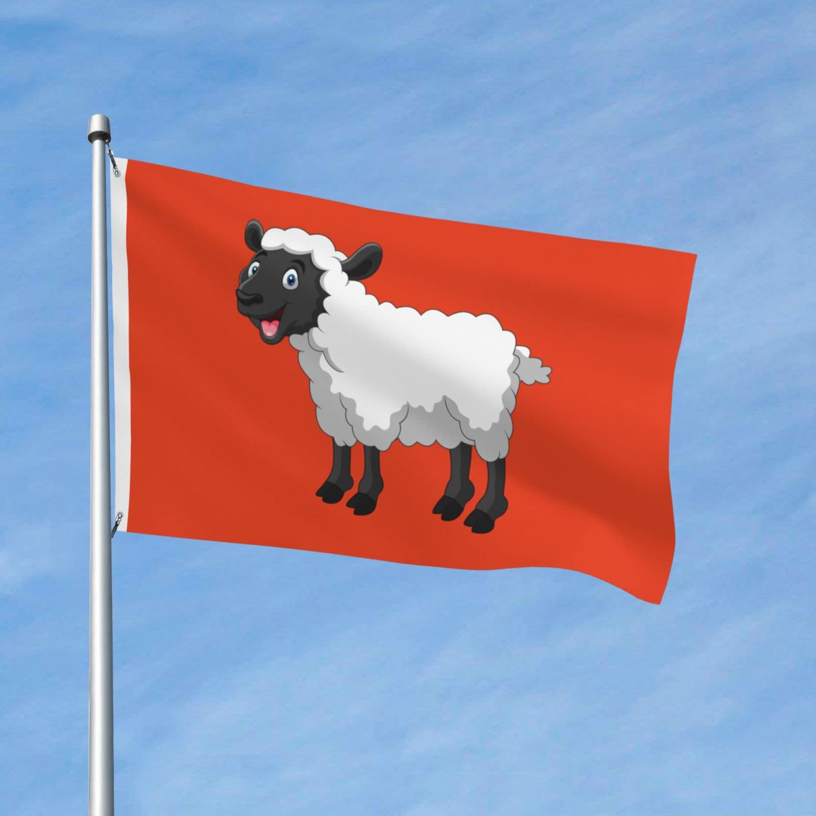 Bandera Decorativa De Doble Cara Para Jardín Y Patio, 1 División