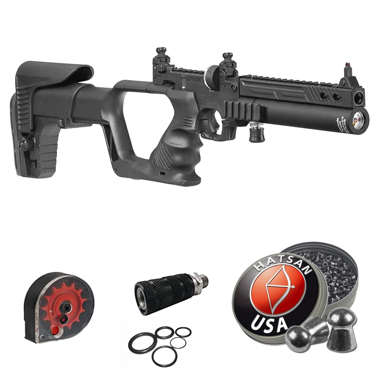 Buy Hatsan Jet PCP Air Convertible Air Pistol/Carbine 3 Calibers