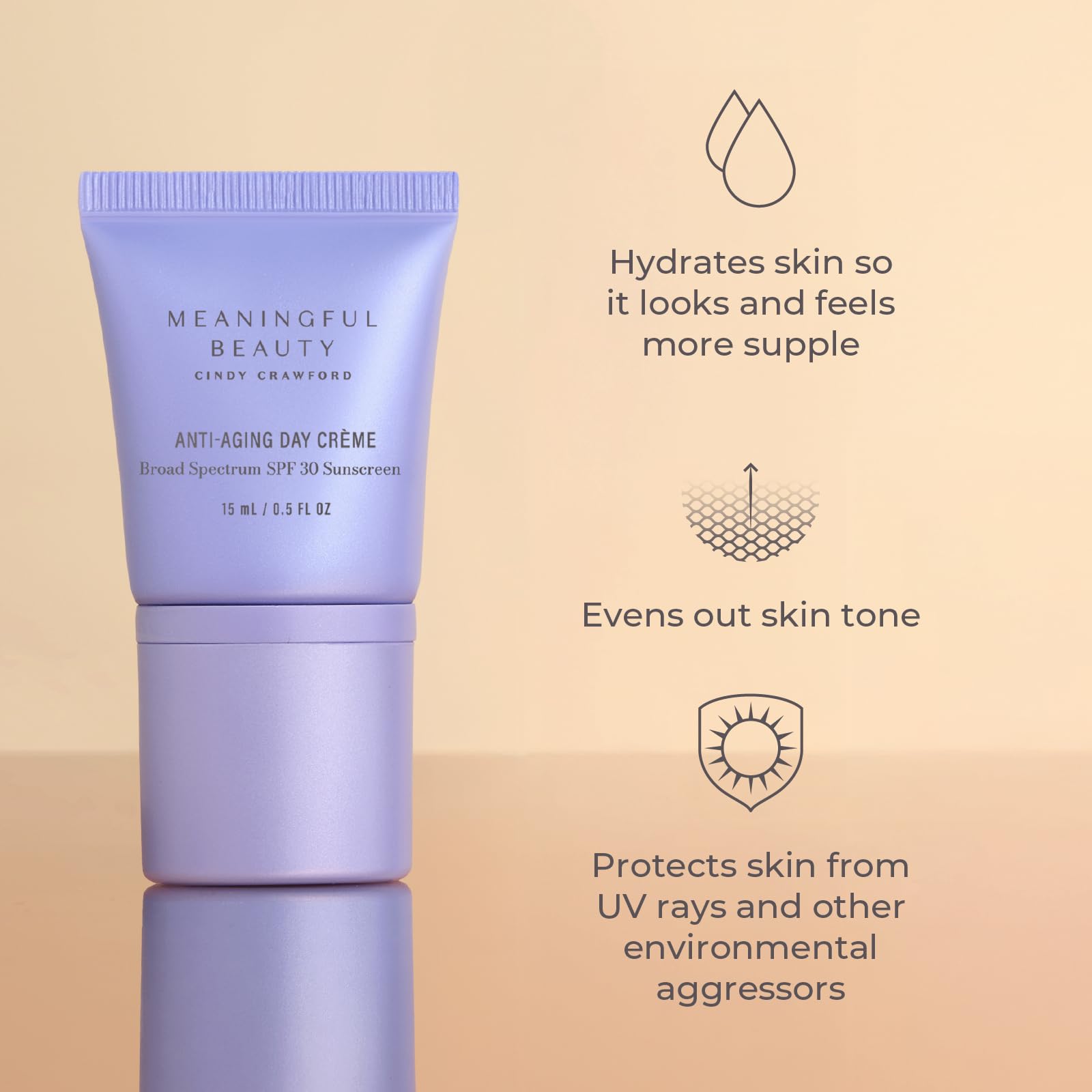 Meaningful Beauty Essentials Skincare System Advanced Formula Starter Kit, with Melon Super Antioxidants, Includes Youth Activating Melon Serum, Day Creme & Eye Cream for Younger-Looking Skin