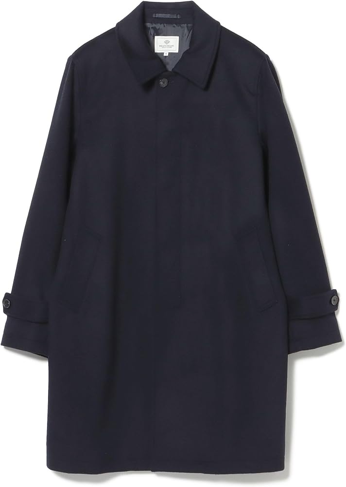 Amazon.co.jp: [ビームスハート] コート ウール ステンカラーコート