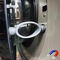 Vista 9 de Soporte para puerta de lavadora, previene la humedad y el moho. Ayuda a que tu lavadora se seque correctamente para evitar olores (gris oscuro)