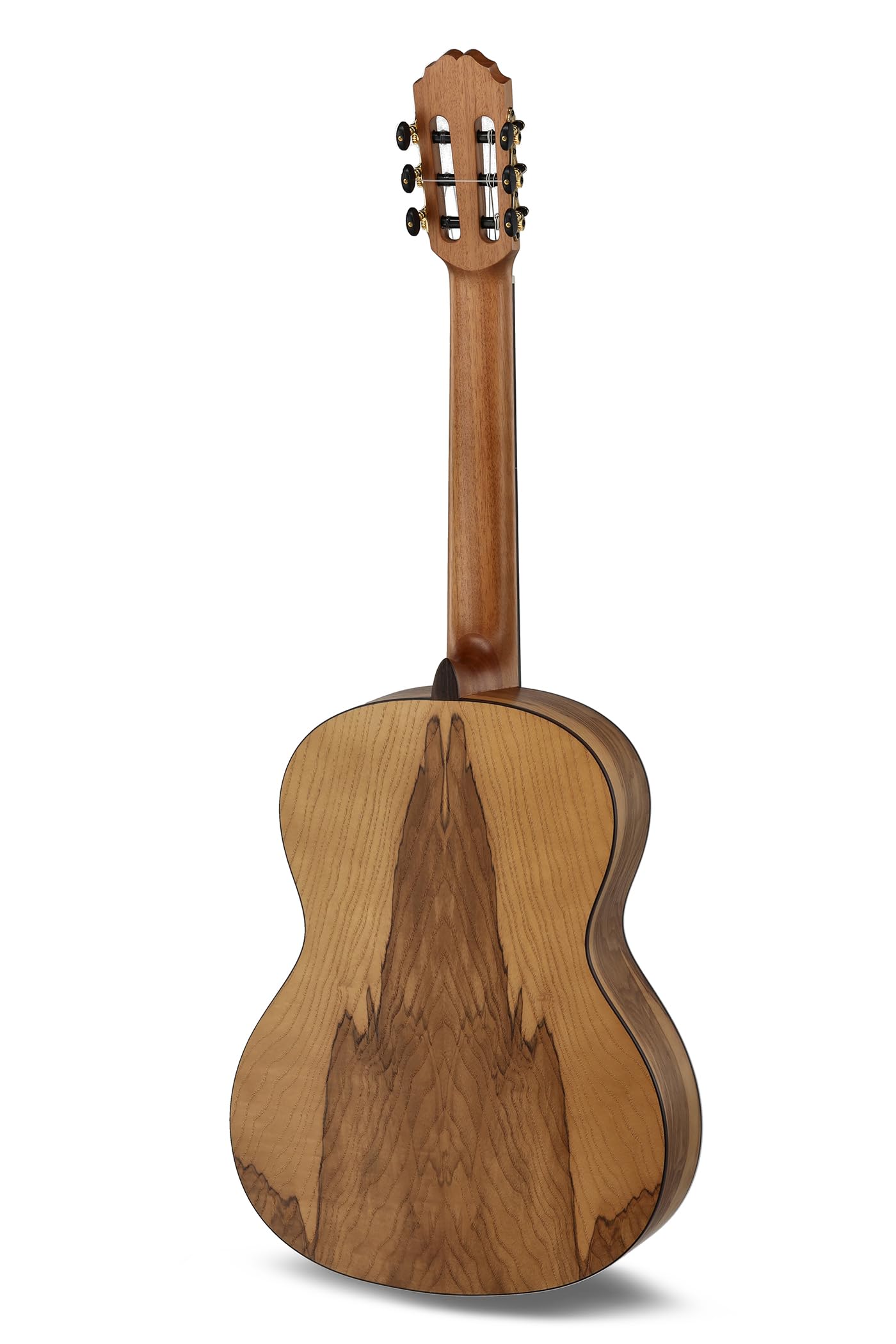 LUTHIER MANUEL RODRÍGUEZ Guitarra de concierto Caballero Principio - Modelo especial 120 años MR - Tapa de abeto - Cuerpo de olivo - Mecánicas doradas - CA-CMO 120