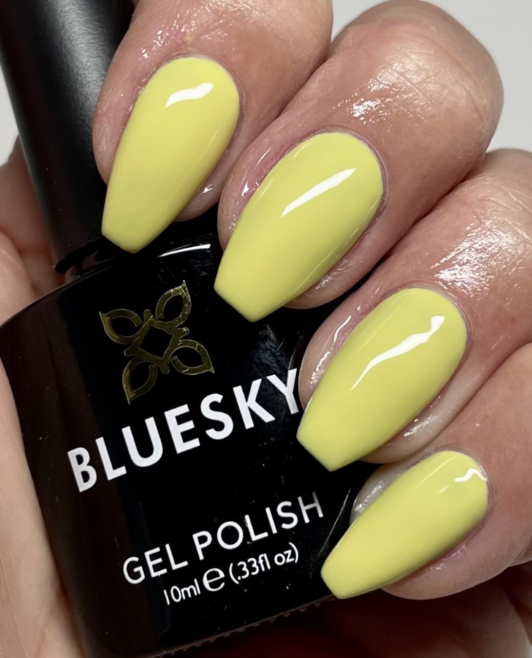 Bluesky Lakier żelowy ŻÓŁTY NIE HESITATE Wiosna Lato 2023 SS2307 UV LED Soak Off 10 ml (wymaga utwardzania pod lampą UV) z kolekcji Speak Your Truth In Spring