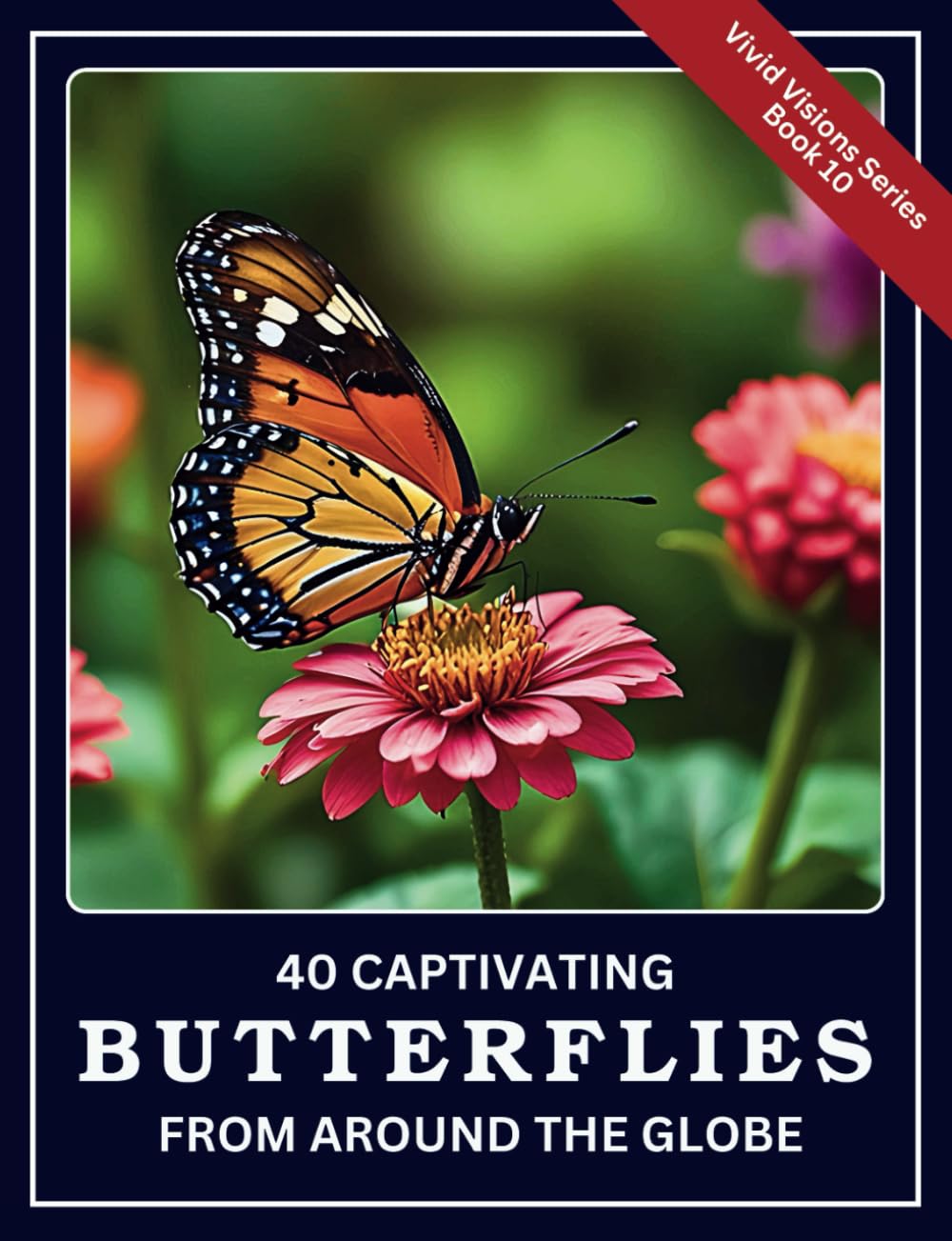 40 Captivating Butterflies from Around the Globe: A colorful picture book for Alzheimer’s patients or seniors with dementia (Vivid Visions)