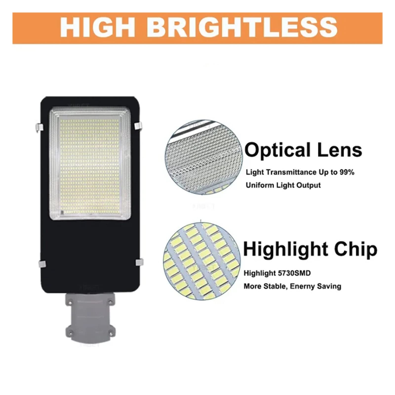 RéVerbèRes Solaires MenéS, 290led Split Solaire Réverbère Étanche LED Solaire Réverbère Arrière-Cour Rue Lampadaires Sécurité Inondation Éclairage Mur Lampe RéVerbèRe De SéCurité Durable