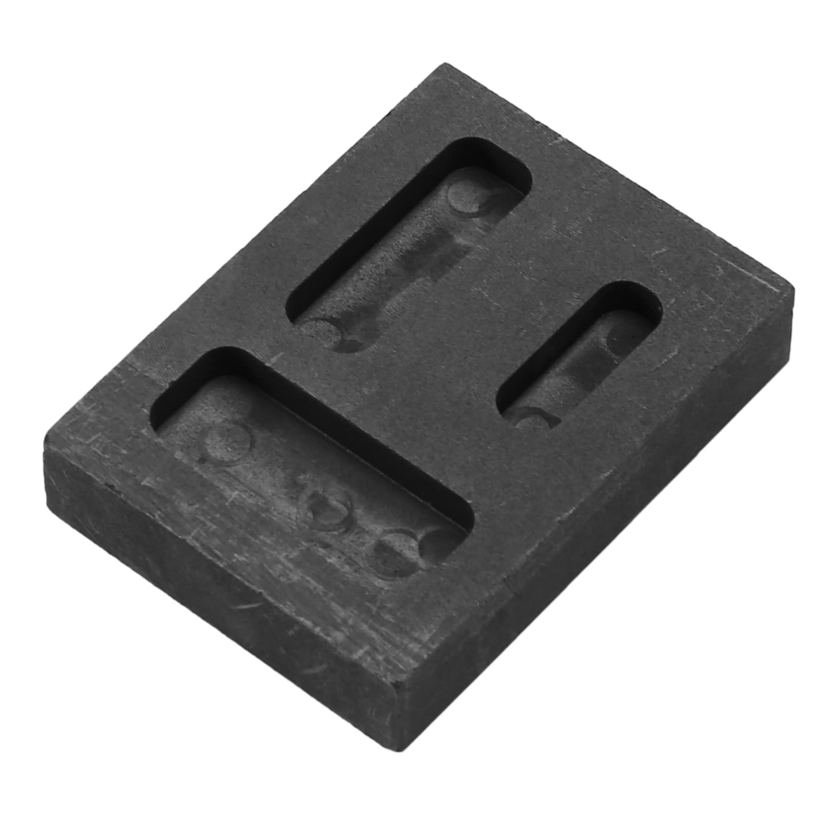 Lot de 6 poêles à fondre à la chaleur - Pour bijoux en métal et or - Godets en graphite - Pour faire fondre des bijoux - Pour une expérience chimique
