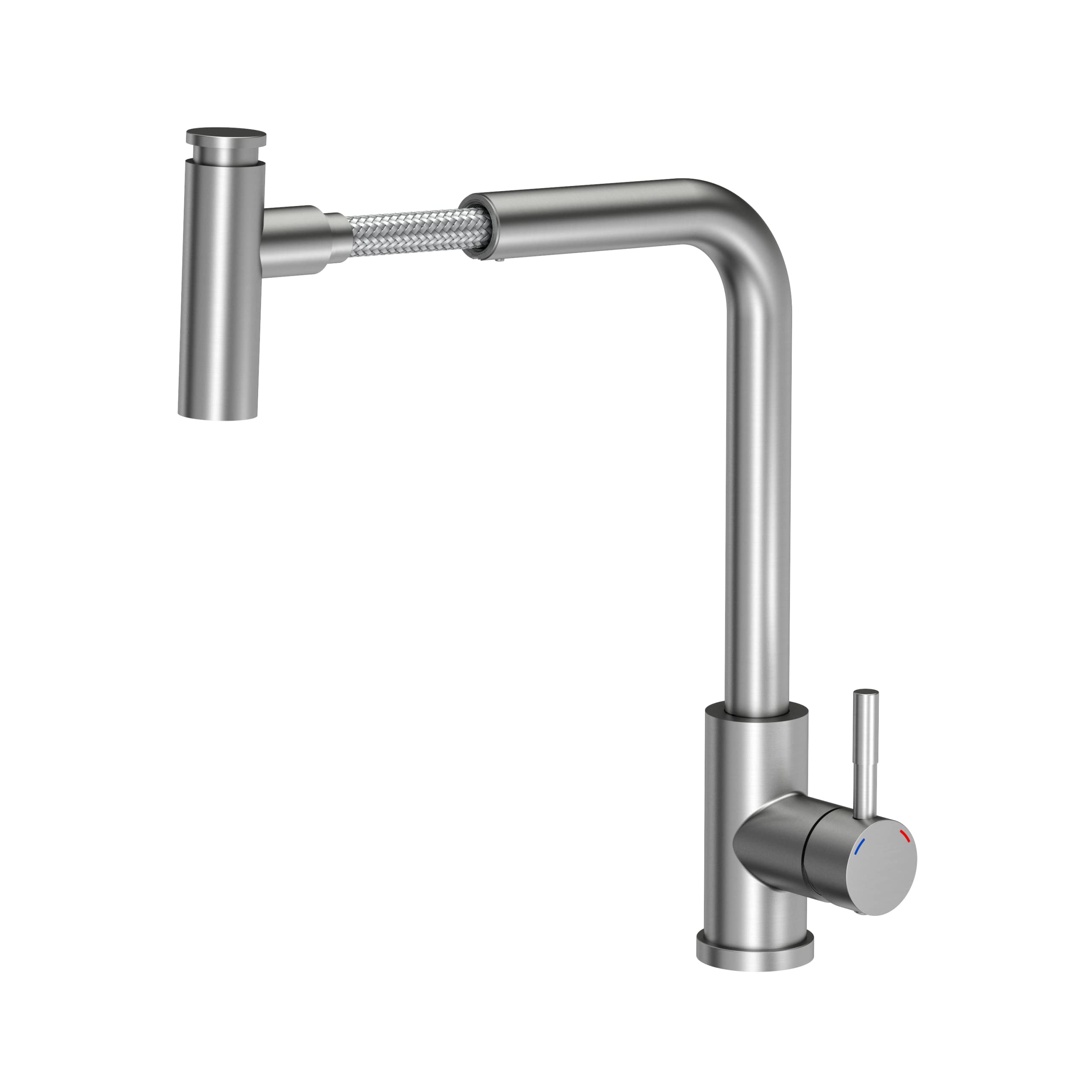 VBChome Fregadero con grifo gris 62 x 44 cm, granito, fregadero empotrado, superficie de goteo, reversible, fregadero de acero inoxidable compuesto + sifón.