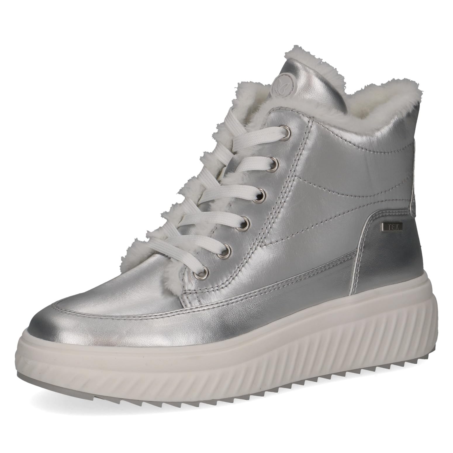 CAPRICE Damen Sneaker hoch Wasserabweisend Vegan