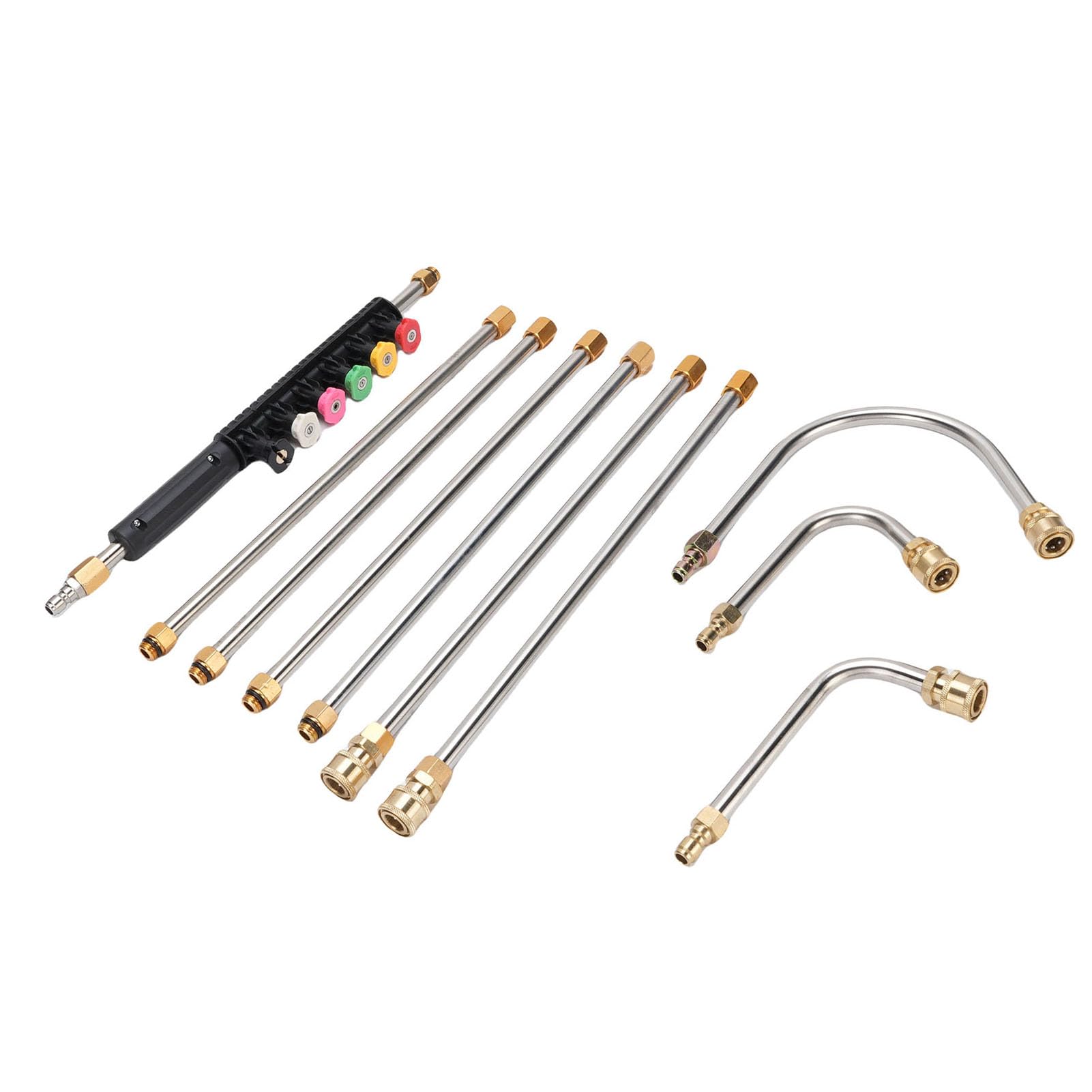Fabater Máquina de Lavado de Alta Presión Varita Mágica Extendida Conjunto de 4000PSI para la Máxima Presión de Trabajo, Adecuado para Tareas de Limpieza Profesional