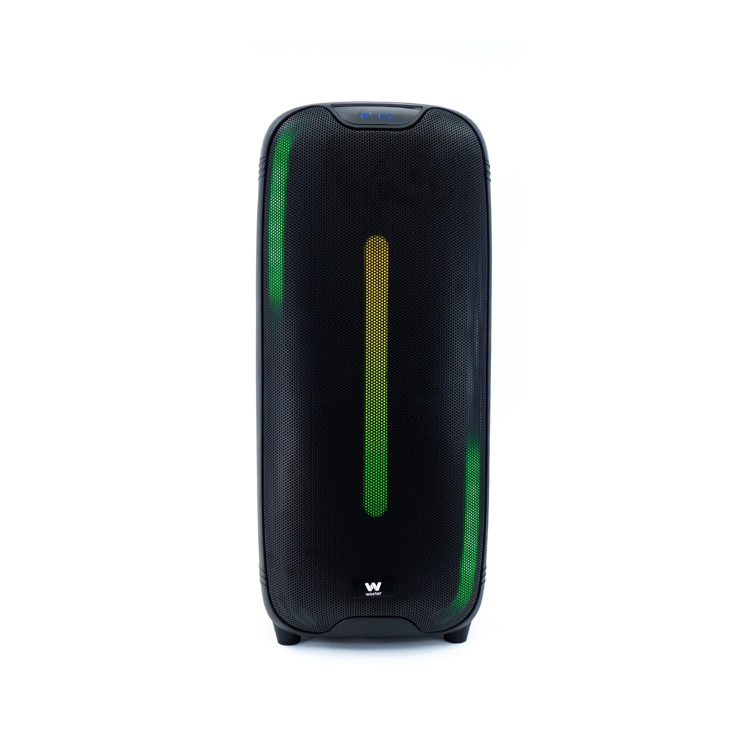 Woxter Rock'n'Roller ST - Altavoz Trolley Bluetooth Rock'n'Roller ST, 100W, 4,5 Ah de batería, Bluetooth, AUX, Tarjeta de Memoria SD, Pantalla LED