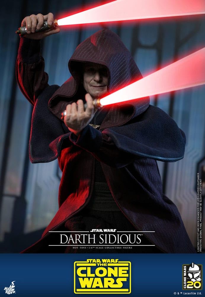 Amazon.com: Hot Toys Star Wars: The Clone Wars Emperor