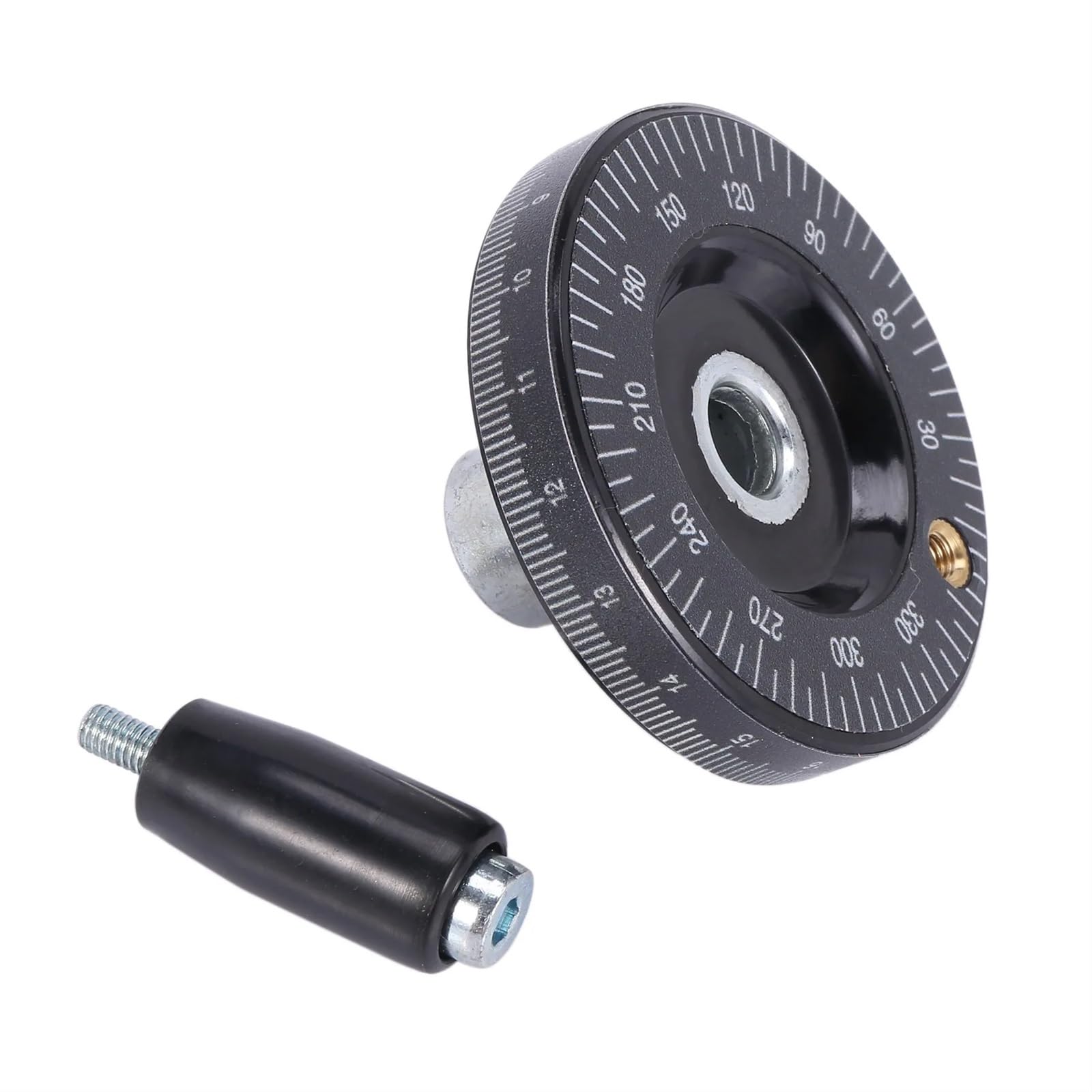 Roue à main solide de 63mm, pièces mécaniques, poignée de Machine en bakélite, volant calibré
