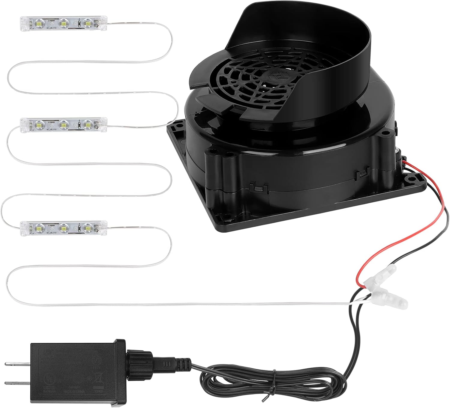 Replacement 1A Air Blower for Halloween Inflatables, 1.5A