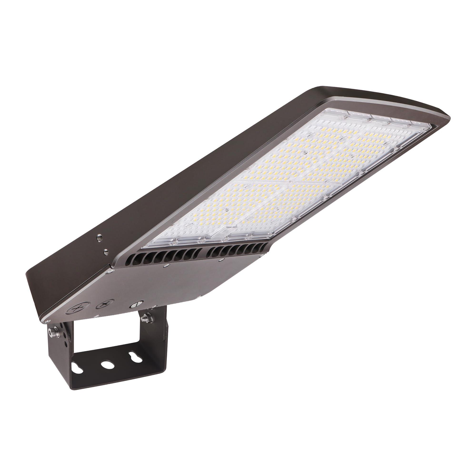 300W LED Parking Lot Lights, 42000LM Dimmable LED Shoebox Flood