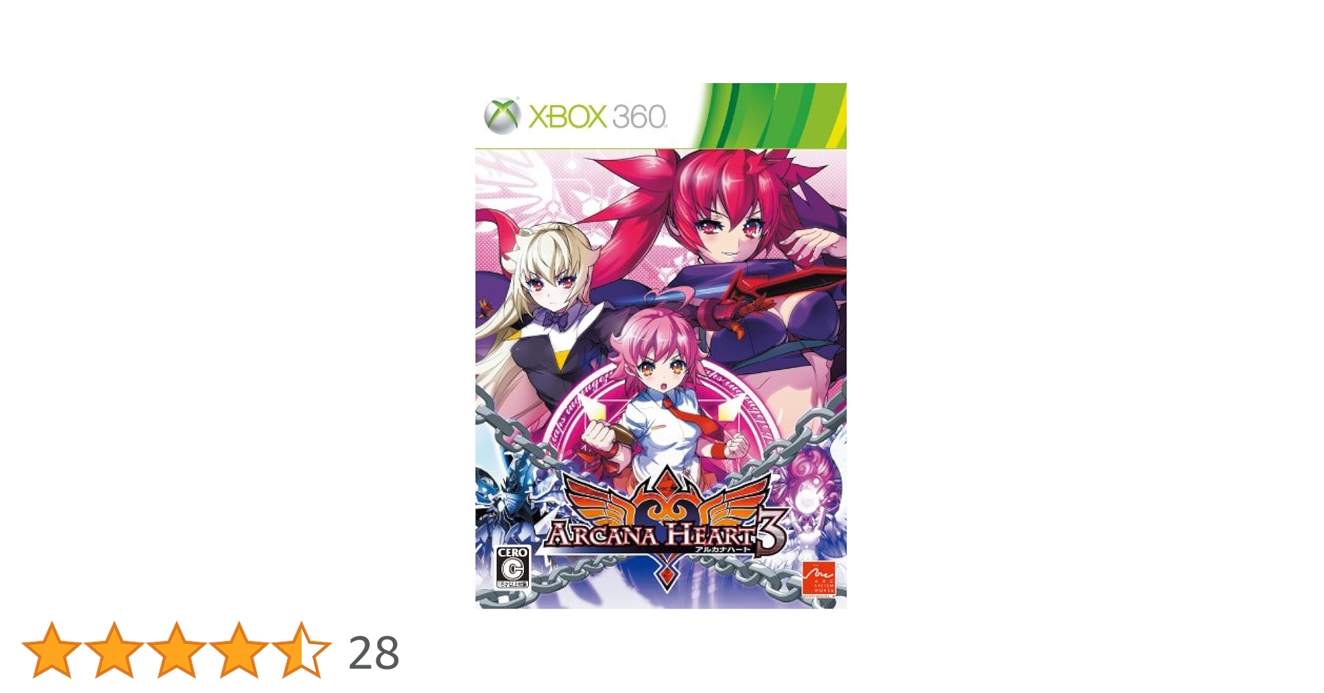 Xbox360 - 新品未開封 Xbox360 アルカナハート3 USED Xbox 360 Arcana Heart 3 Normal Edition 00168 JAPAN