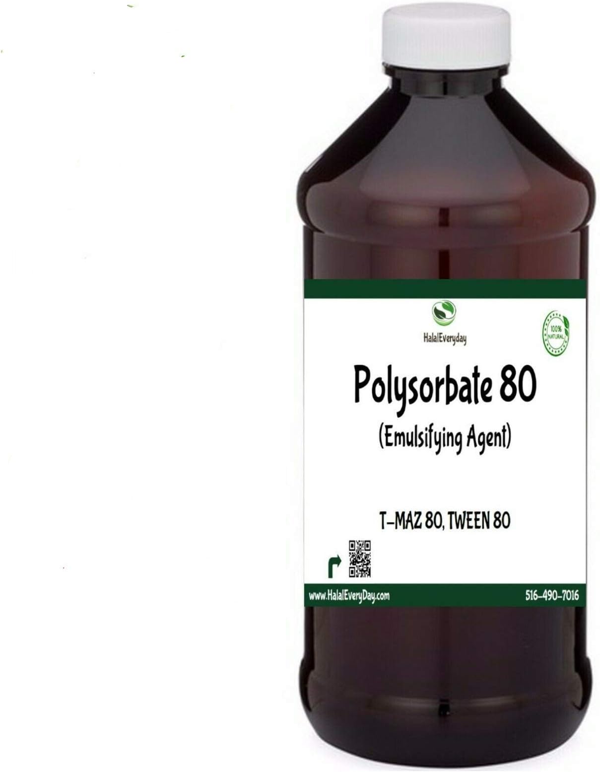 Kyabo Polysorbate 80 - 100% Pure Oil Soap Making Supplies Bath Body Tween 80 T-Maz 80 (8oz)