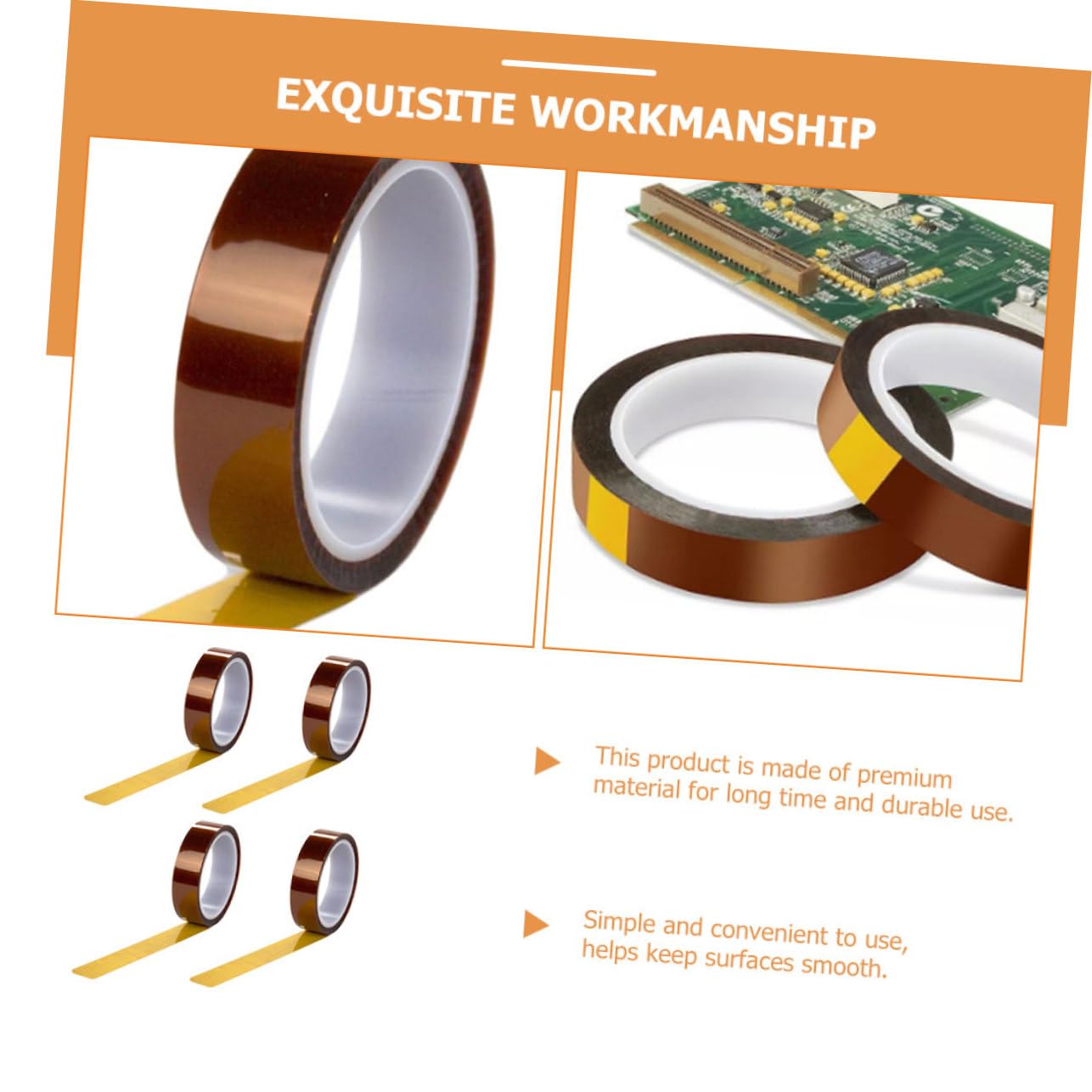 HEALEEP Heat Transfer Tape for 6 Rolls Sublimation Tape 10mm x 33m Easy to Use Wide Application