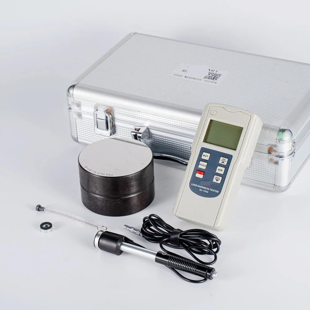 NURII Hardness, AL-150A, High Precision Metal Mold Hardness Tester, 6 Kinds (HL/HRC/HRB/HB/HV/HS) Interconversion