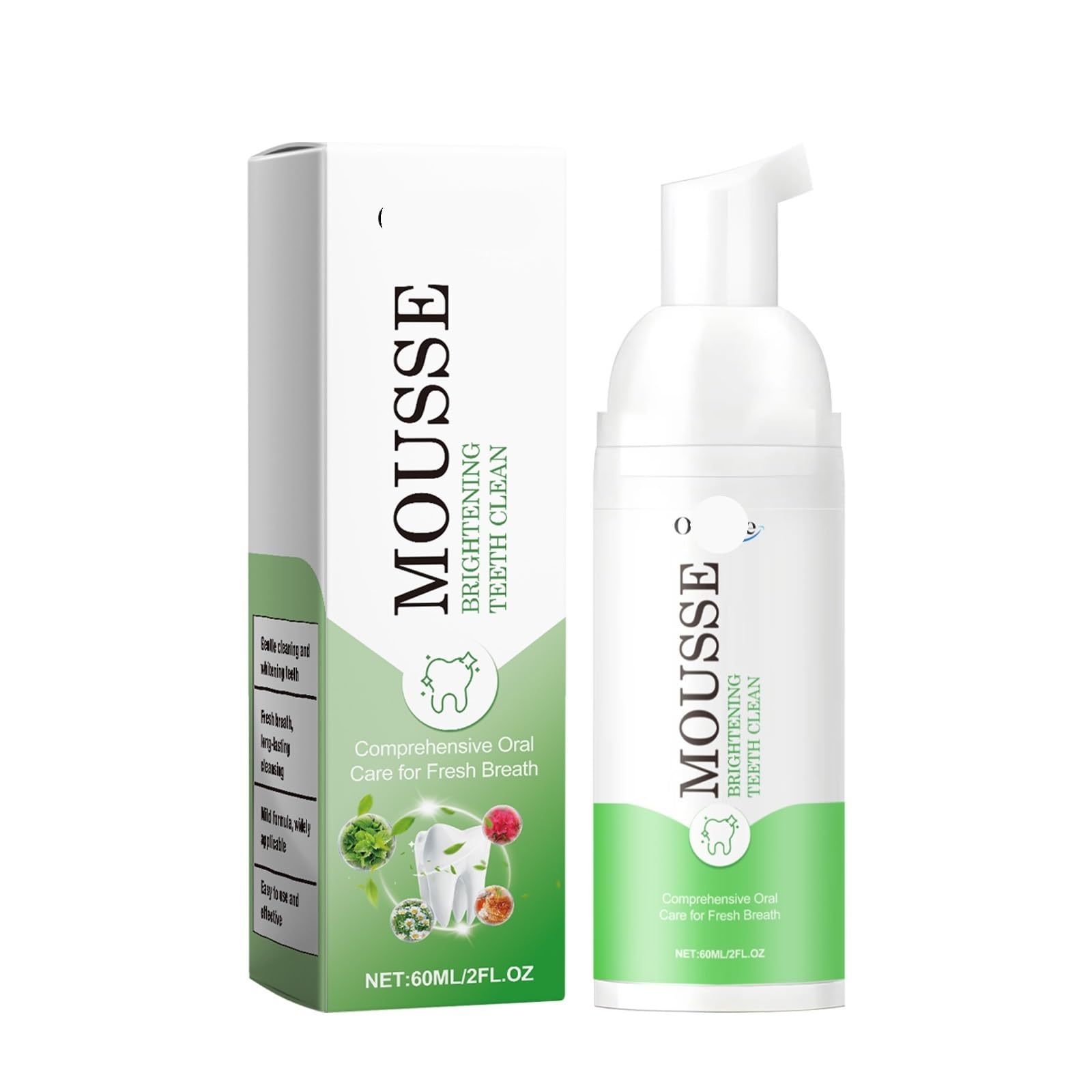 Dentifrice mousse fraîcheur pour un sourire confiant lors de vos rendez-vous