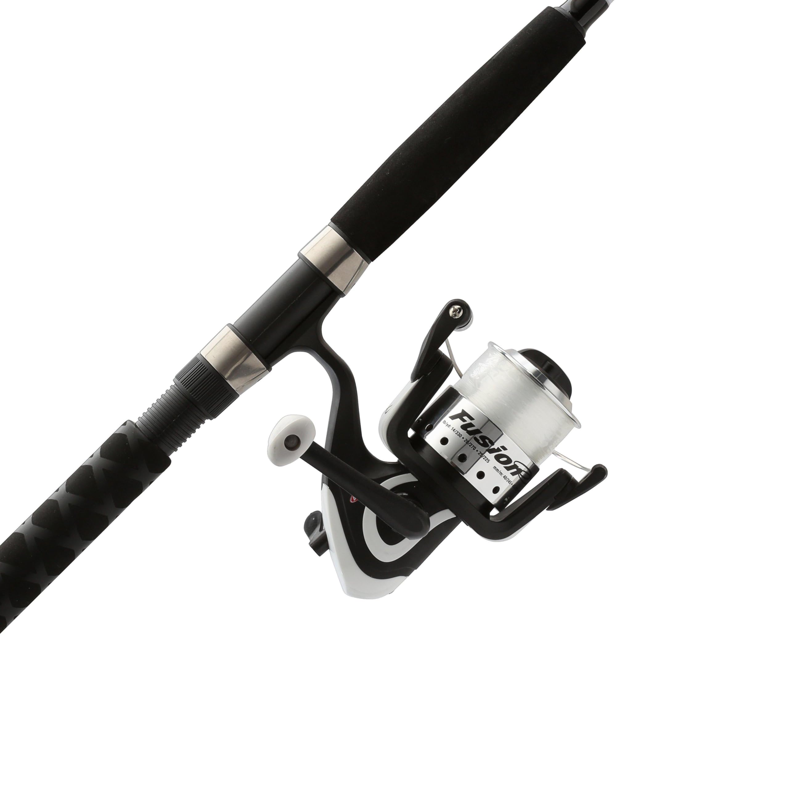 Berkley Fusion Spinning Reel and 7' Fishing Rod Combo, 2 Ball Bearings with Lightweight Graphite Reel Body, 2-Piece Rod