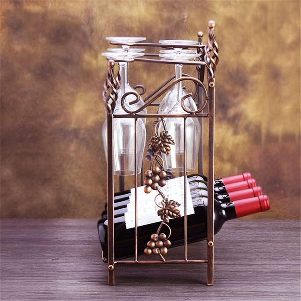 European Wine Rack Goblet Kitchen bar Glass Display Storage Home Decoration
