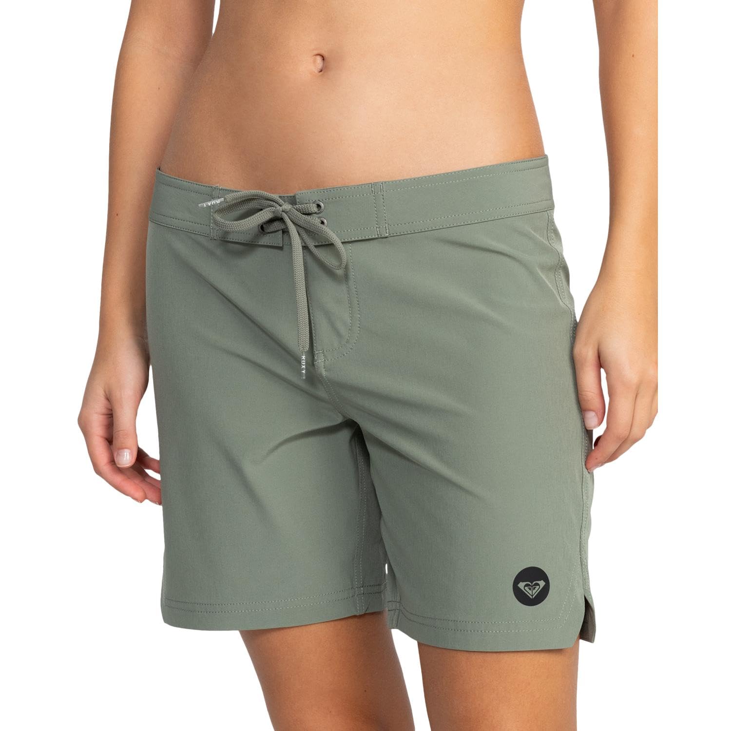 Roxy Women's to Dye 7" Boardshort Board Shorts, Agave Green Exc, S