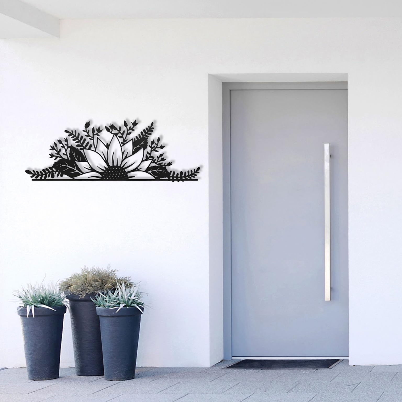 Metal Sunflowers Outdoor Decor, Metal Flowers Wall Decor, Metal Sunflower Wall Decor, Sunflower Wall Decor, Sunflower Wall Art, Floral Wall Art,