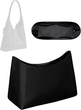 Purse Organizer Insert, Nylon Inner Liner Bag for Coach Brooklyn 23/28/34 Hobo Bag Slim Inside Storage Bag In Bag Organizer Insert Style-01, Brooklyn34
