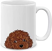 Vista 9 de MUGBREW Cute Winking Golden Retriever - Taza de café de cerámica, 11 onzas