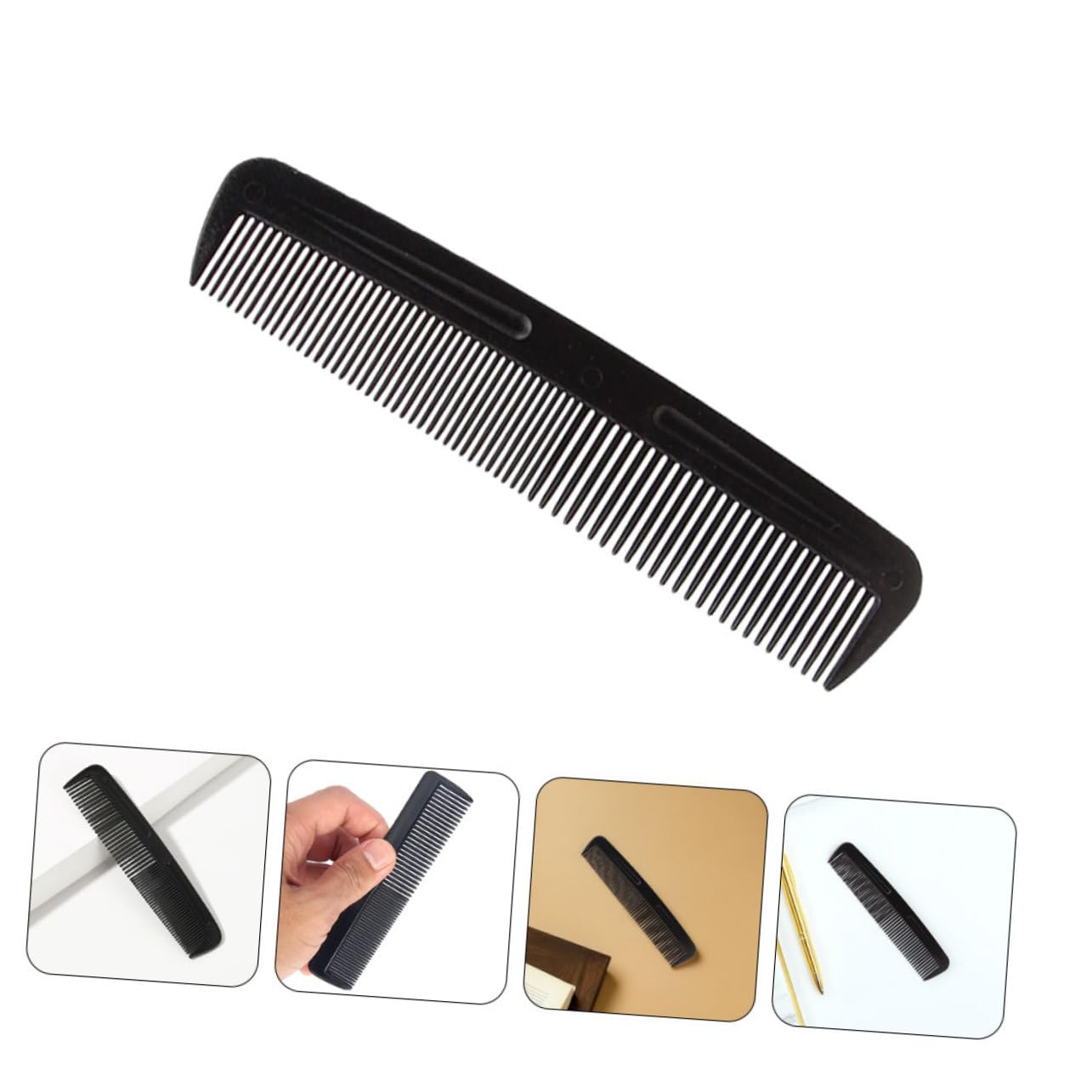200 Piezas Peines Cabello de Viaje Peine Portátil de Dientes Finos y Anchos para Hombres y Mujeres el Pelo Exteriores
