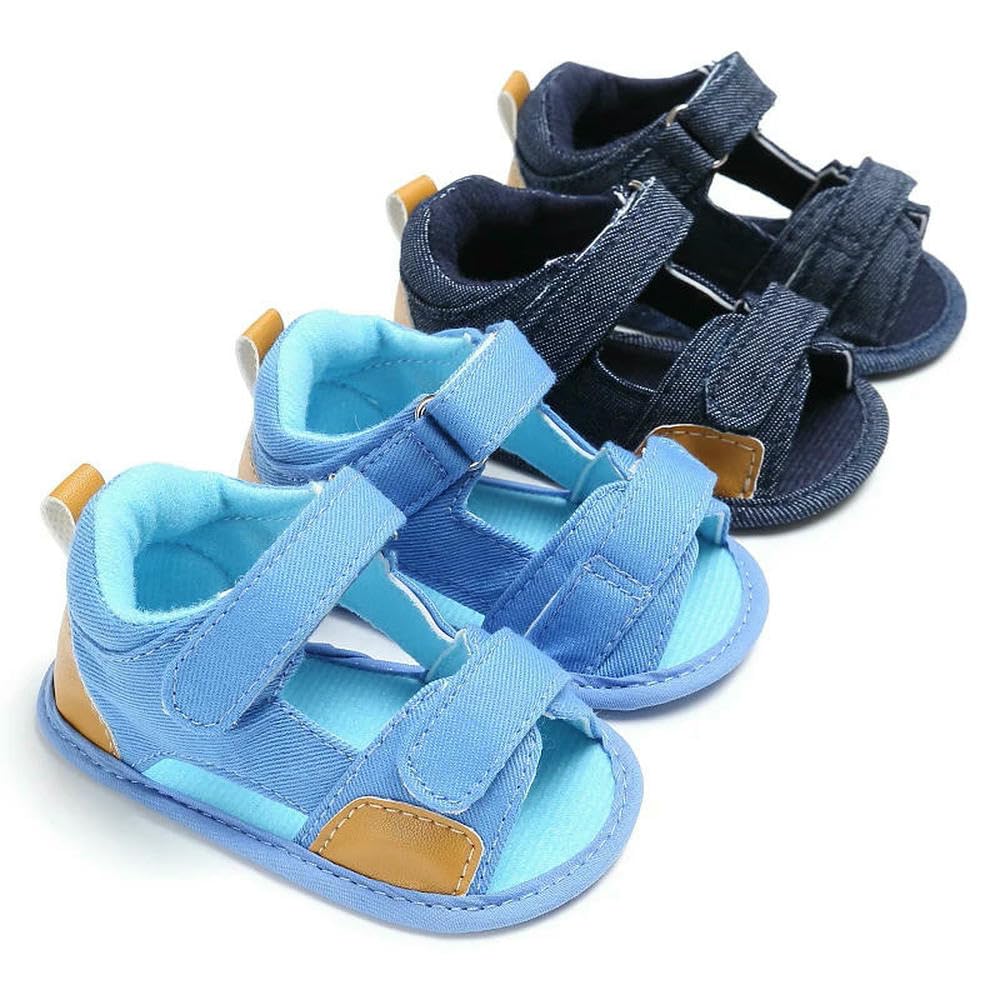 ZBDP buty dziecięce dla chłopców i dziewcząt klasyczne płócienne miękkie podeszwy buty do pierwszego chodzenia oddychające sandały letnie buty plażowe na co dzień