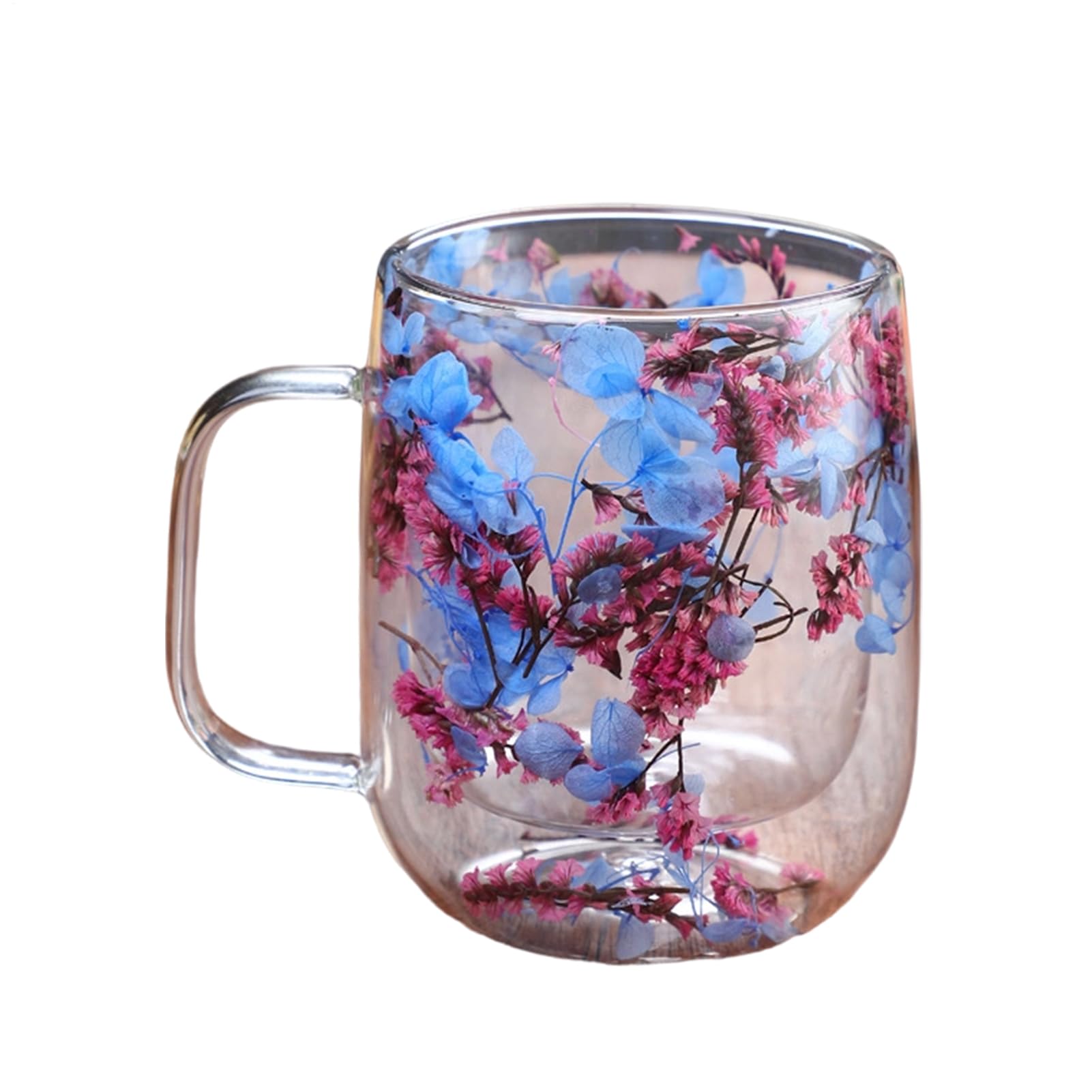 Tasse à café florale pour pique-nique et camping en plein air
