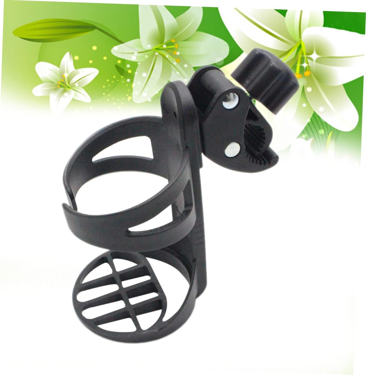 3pcs Rotating Stroller Bottle Holder Lightweight and for Stroller Wheelchair Bike Bicycle Tool Installation