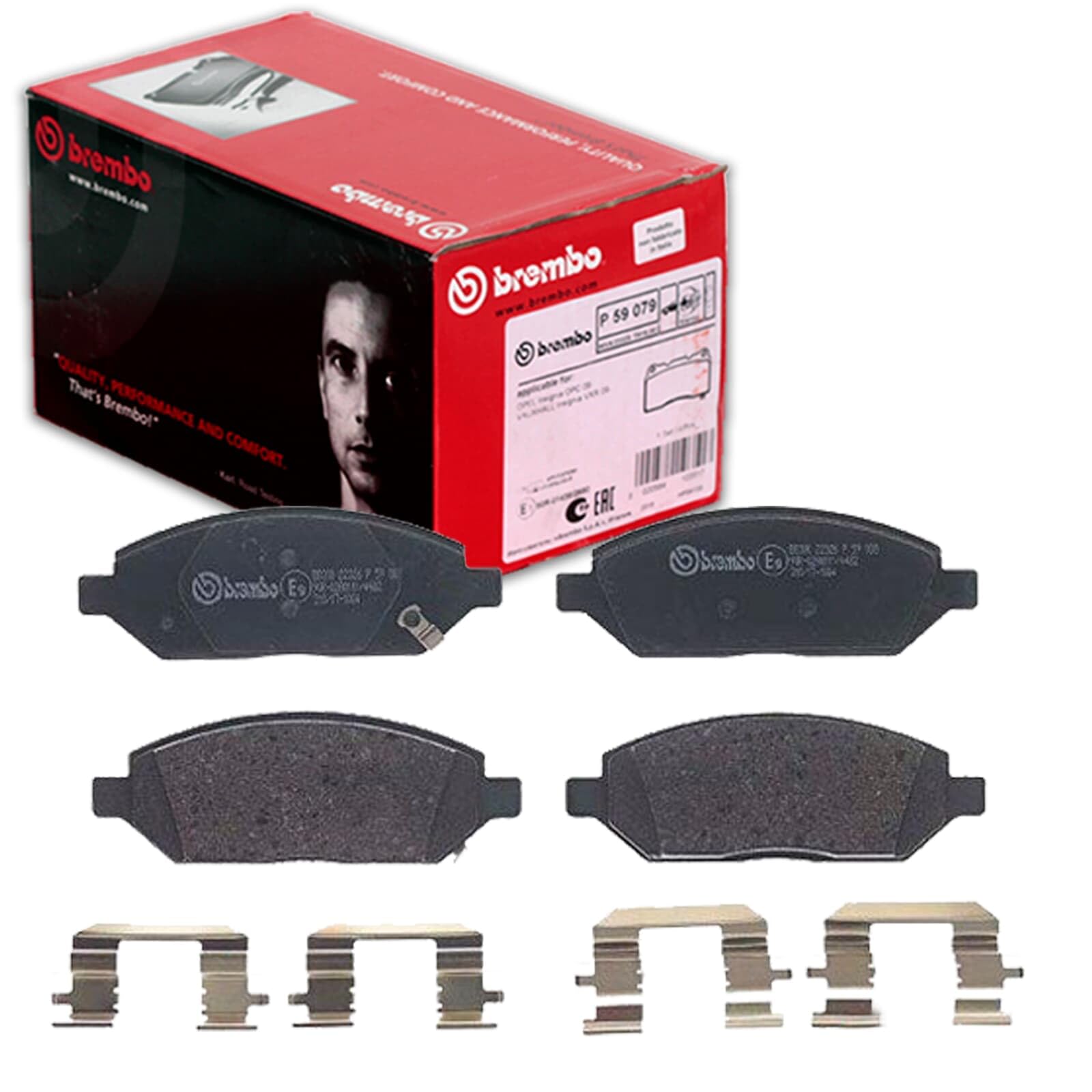 Brembo P 59 088 - Pastiglia Freno - Anteriore-image