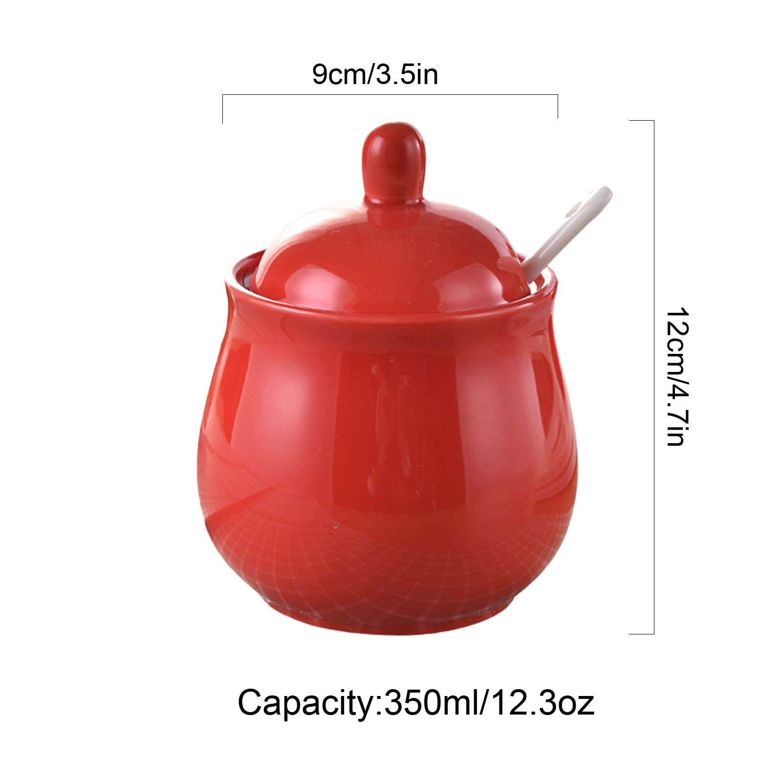 Azucarero, Bote para Condimentos, Azucarero con Tapa Y Jarra para Leche, Juegos De Crema Y Azúcar, Jarra para Leche Y Azucarero, Decoración para La Cocina, Azucarer,Bianco-Sugar Bowl
