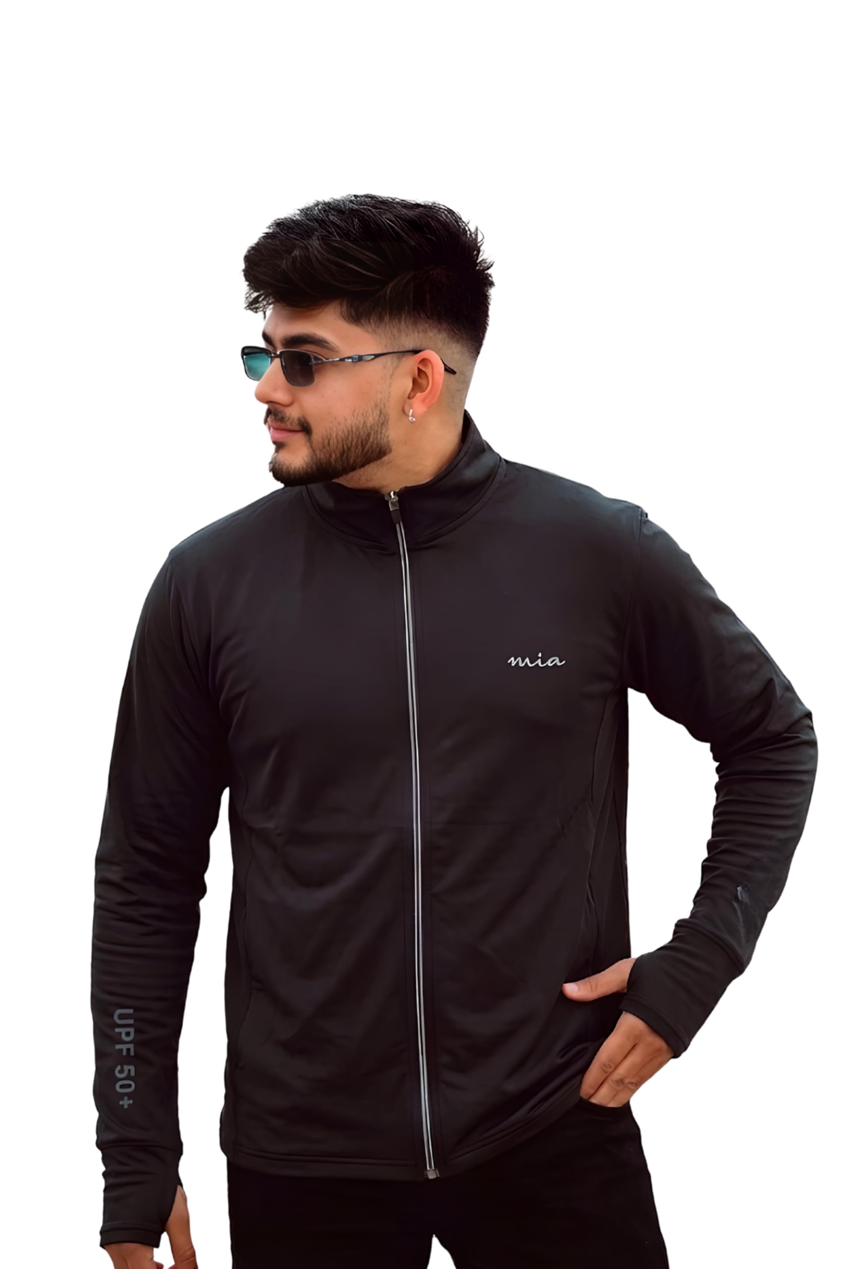 iandt Men’s Sunscreen Jacket with UPF 50+ UV Protection – Lightweight Breathable Quick Dry Summer Jacket for Sun & Pollution Protection, Ideal for Biking, Gym, Hiking & Outdoor Sports-picture-11