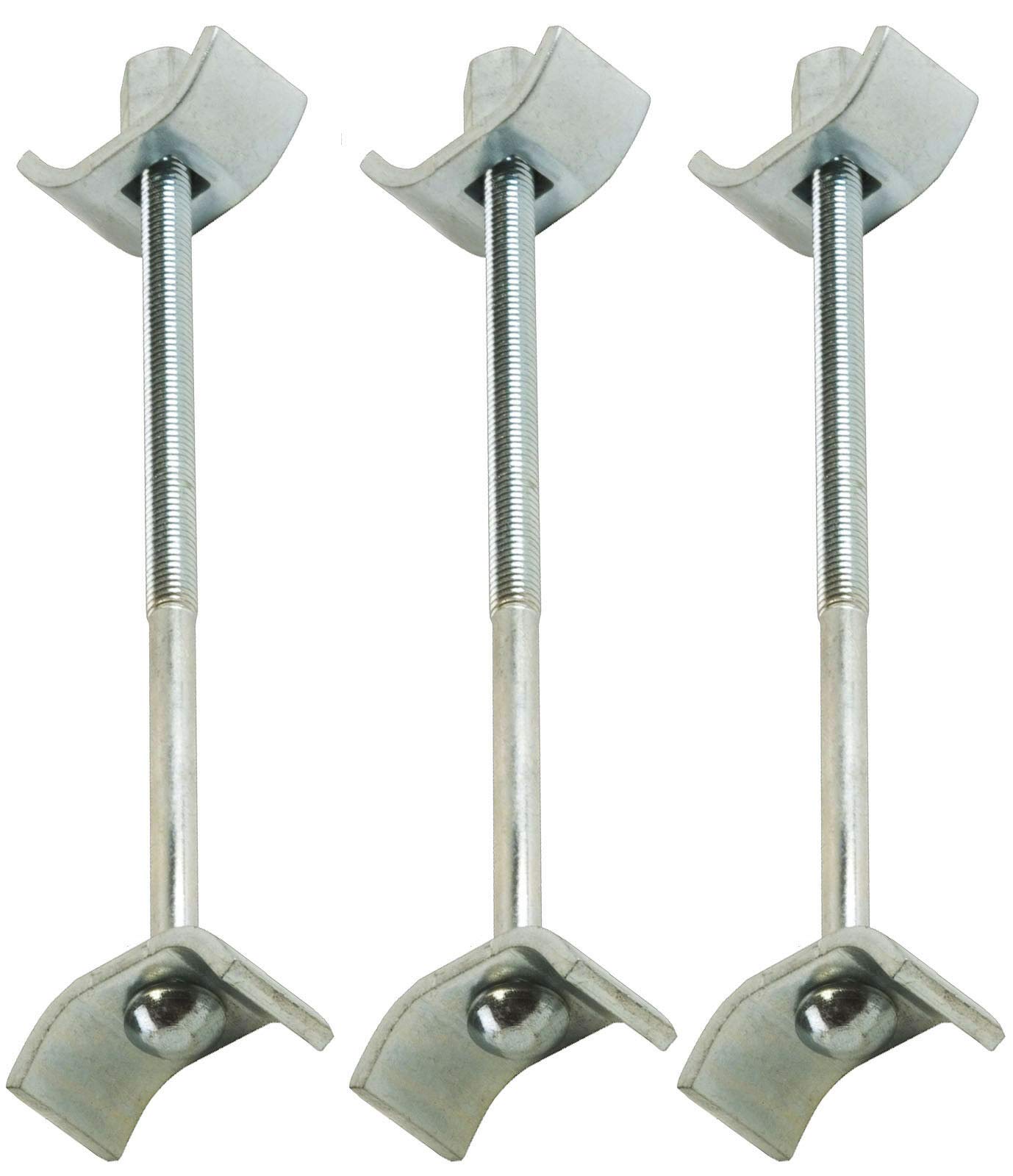 3X Unika Worktop Bolts 150mm Connector Joiner Clamps Pack for Connecting Kitchen Unit Laminate Worktops