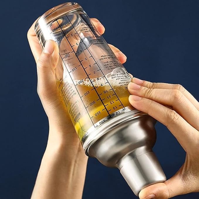 Kit de Bartender Coctelera 14 Piezas YFWOKSL 550 ml miniatura 4