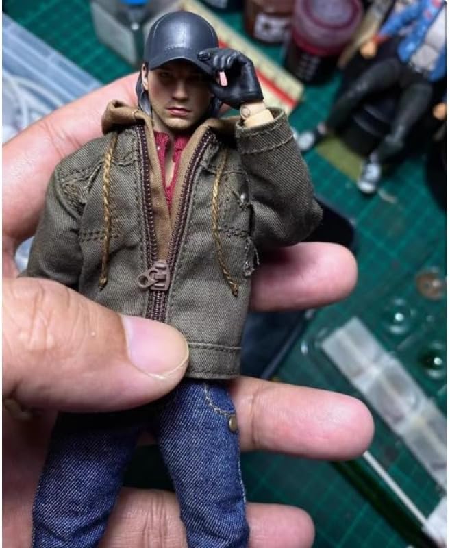 1/12 Male Soldier Clothes Coat Jeans Model for 6" NOTA nw Action Figures