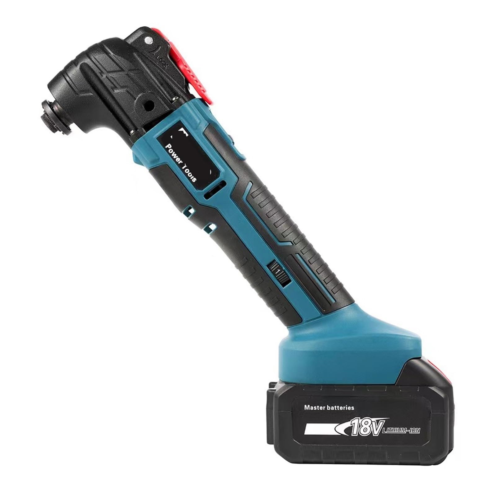 Utensile oscillante, A batteria multiutensile oscillante multifunzione elettrica a batteria da 18 V. elettrica senza spazzole,Levigatura più aggressiva(CDWYB0)