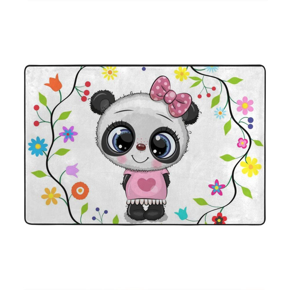 Tapis en velours doux et lavable corail pour chambre d'enfant moderne
