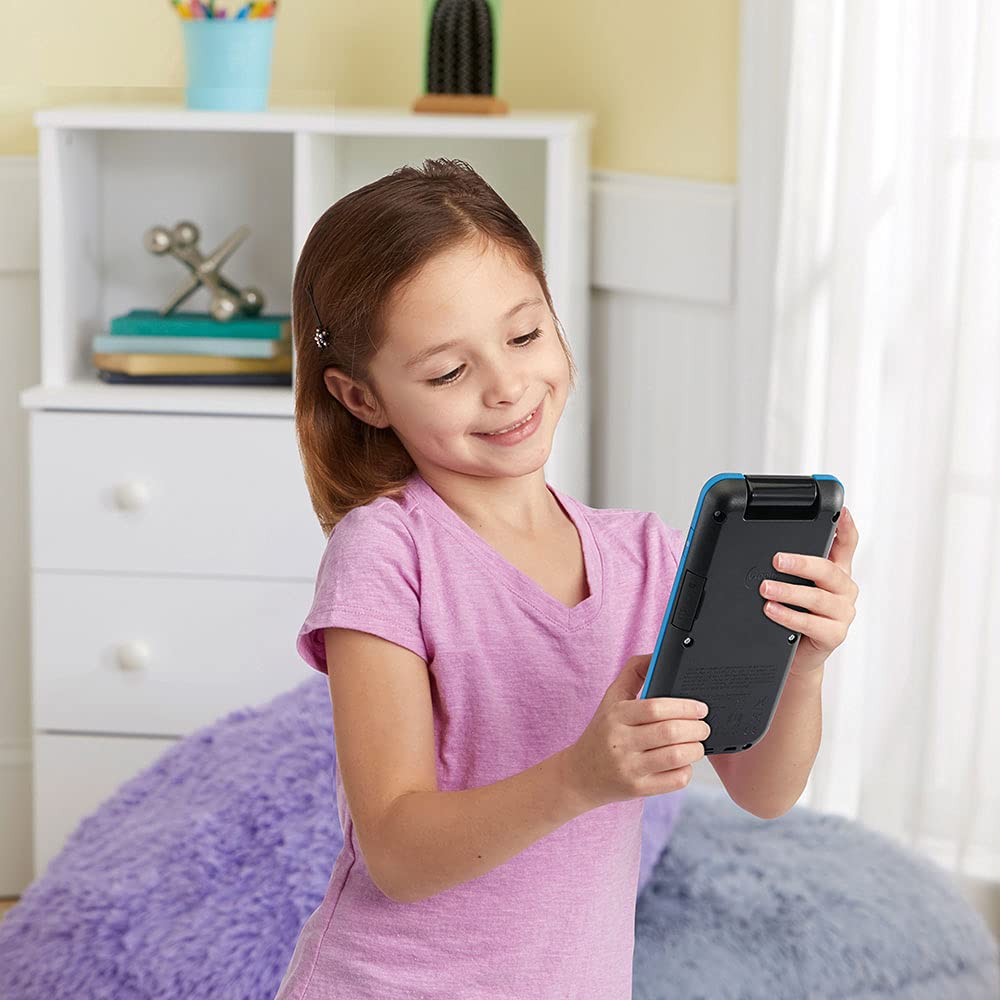 VTech - KidiCom Advance 3.0 Noir, Portable Enfant sans Forfait Sécurisé – 6/12 Ans – Contenu en Français